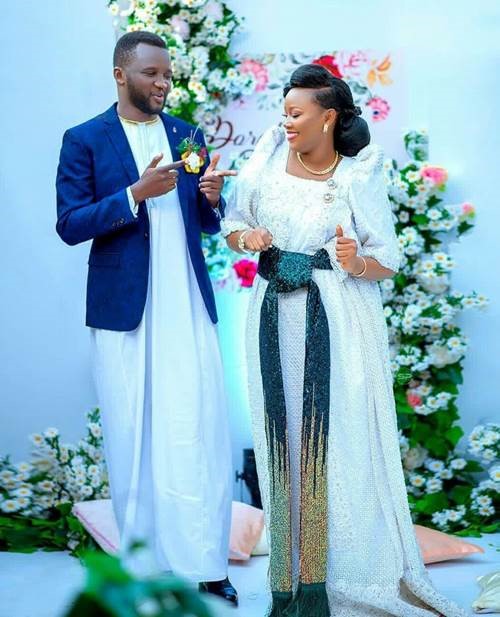 African wedding attire shop for bride and groom