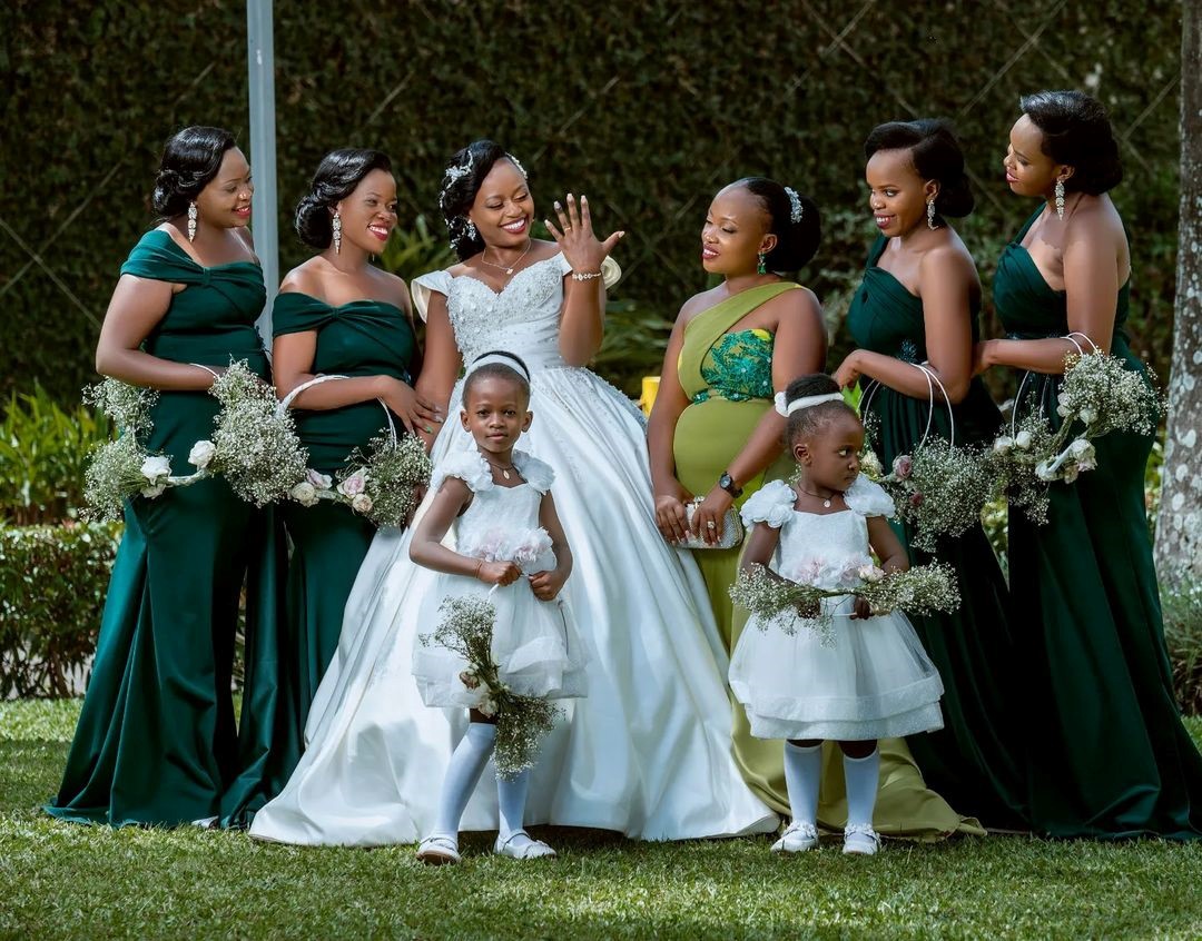 Pink for Bridesmaids Dresses in Kenya